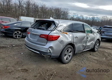 2020 Acura Mdx from USA, damaged, VIN 5J8YD4H30LL054075